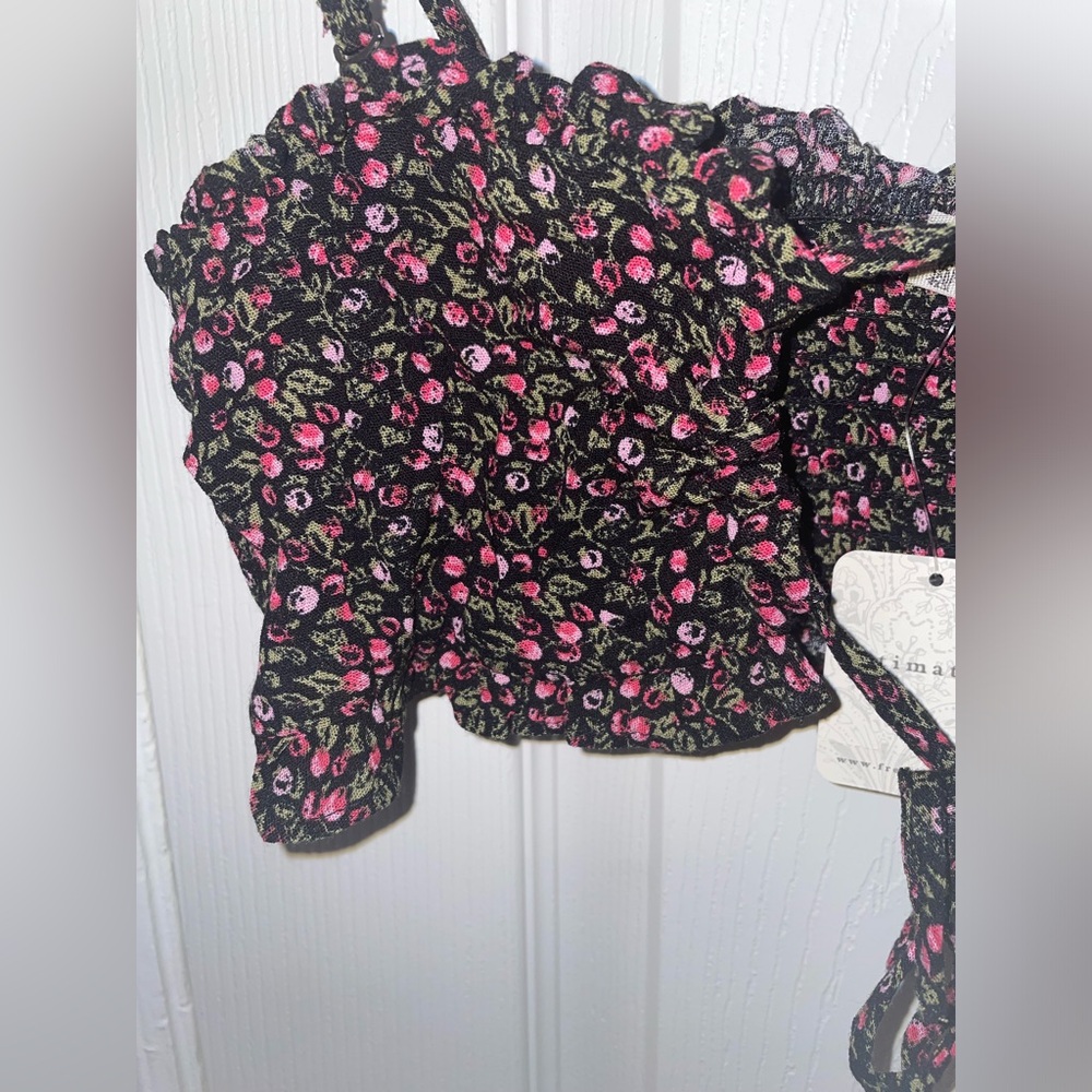 *230.  Free People Picnic Ruffle Bandeau Top - Picture 6 of 12